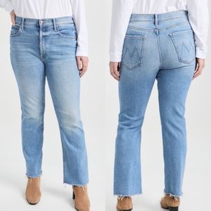 🌟MOTHER🌟Jeans The INSIDER CROP STEP CHEW in Mentally Elsewhere 🌟 SZ 30